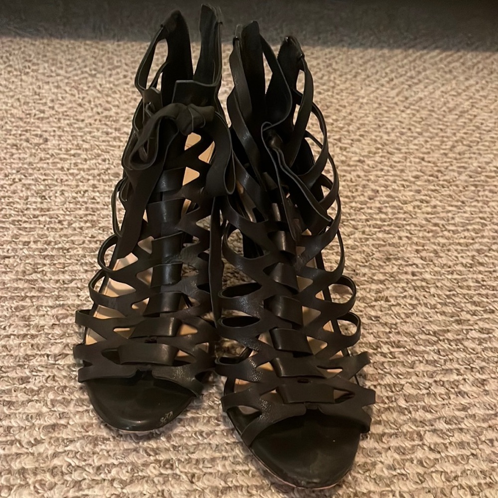 Black heels
